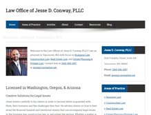 Tablet Screenshot of conwaylaw.net
